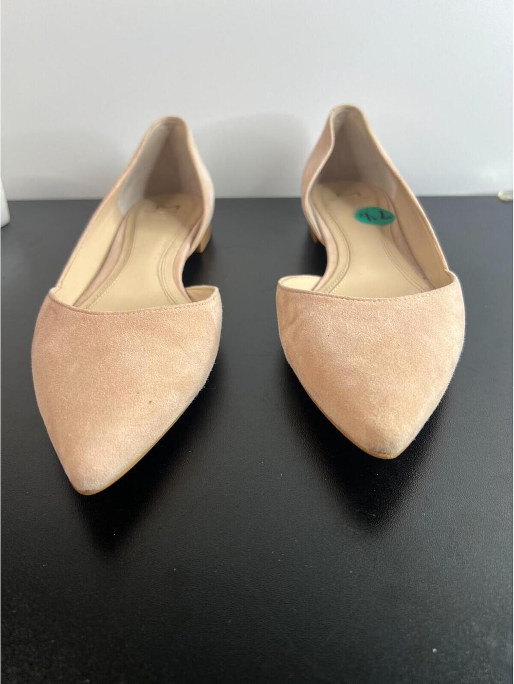NEW Marc Fisher Labela Womens Slingback Pointed-Toe  Pump-Nude Suede Size 7.5M - Picture 10 of 13